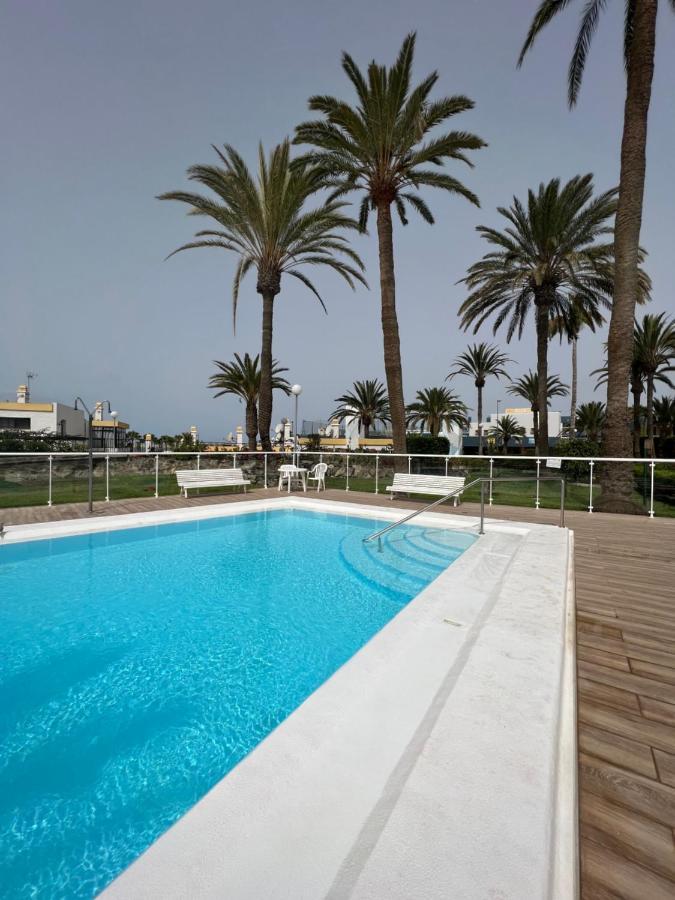San Agustin Apartments , Close To The Beach, With Pool! San Bartolomé Kültér fotó